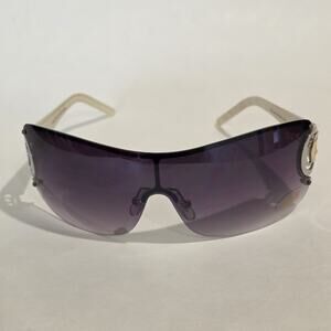 Fashion Oversized Sunglasses Women Luxury Trending Y2K Glasses- Crm- New -UV400